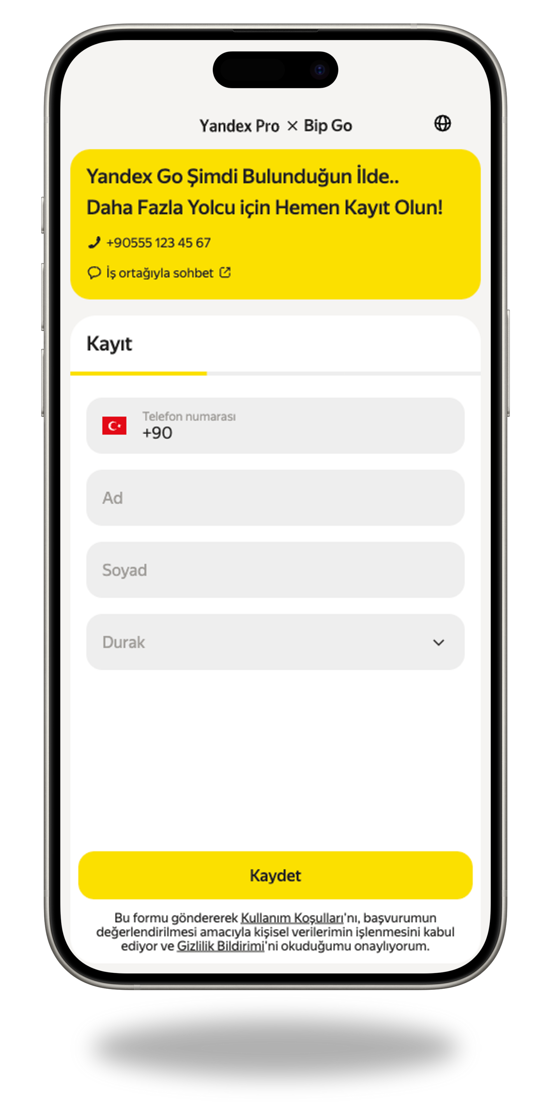 İlk Adım - Phone Screenshot